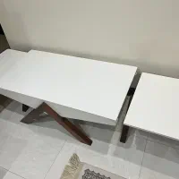 میز وسط مبلی  و ۲ عدد گل میز|مبلمان خانگی و میز عسلی|اهواز, کوروش|دیوار