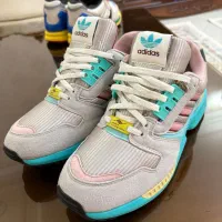 کتونی زدایکس zx 8000 متالیک گری 41.5 جا آکبند