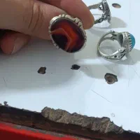 ۳عدد انگشتر عقیق و فیرزوه|بدلیجات|شهریار, شهریار|دیوار