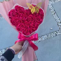 گل‌های تزئینی و دسته‌گل‌های ماندگار (روبانی)
