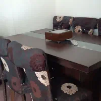 مبل راحتی ۷نفره و نهار خوری ۶ نفره و میز عسلی|مبلمان خانگی و میز عسلی|سنندج, |دیوار