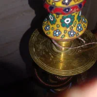 قلیون برنجی با تنگ سه پوست|صنایع دستی و سایر لوازم تزئینی|تهران, ارجمندی راد|دیوار