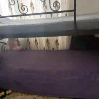فروش فوری تخت دوطبقه فلزی|تخت و سرویس خواب|گلبهار, شهر جدید گلبهار|دیوار