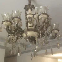لوستر پنج شعله دوبل