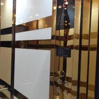 کارگر ساده در کار اسانسور