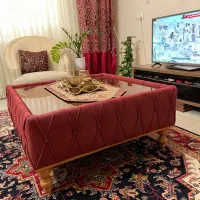 پاف و میز وسط‌ مبلمان|مبلمان خانگی و میز عسلی|گلپایگان, |دیوار