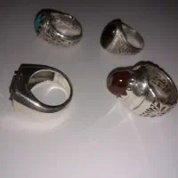 انگشتر نقره|جواهرات|خاش, |دیوار