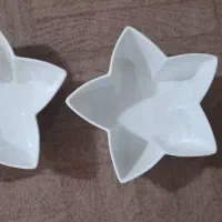 دو عدد کاسه ستاره ای