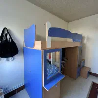 تخت خواب دو طبقه نوجوان|تخت و سرویس خواب|اراک, |دیوار