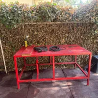 ۲ عدد میز کار نجاری و گیره و دینام ۲ اسب|ابزارآلات|فردیس, دهکده|دیوار