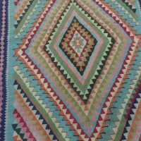 گلیم دست بافت قدیمی