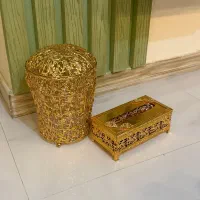 سطل اشغال و جا دستمالی