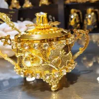 قَندانِ آبطلا۲۴اماراتی نگین الماسی درشت وارداتی|ظروف سرو و پذیرایی|مشهد, سلام|دیوار