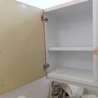 کابینت آشپزخانه فلزی با درب روکش طرح چوب رنگ روشن|مصالح و تجهیزات ساختمان|لنجان, |دیوار