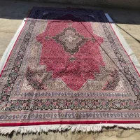 دوتخته فرش ۱۲متری کارکرده ویک تخته فرش گرد بافت|فرش|مشهد, هنرستان|دیوار