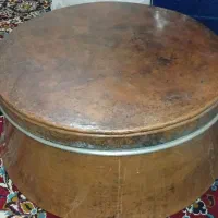 دیگ مسی  یا همون  قلفت مسی حلوا  تمیز سالم