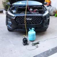 شارژ گاز کولر سیارتست نشر یابی UVوکیوم بامایع گیری