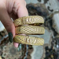 سه تا النگوتک پوش طلای روس سایز ۴