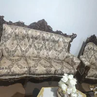 مبل۹نفره با ۳جلو میزی با کیفیت عالی و تر و تمیز|مبلمان خانگی و میز عسلی|ارس, |دیوار