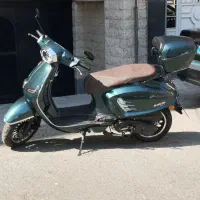 کویرموتور s5 150 طرح وسپا / مدل۱۴۰۳/سبز یشمی/تمیز