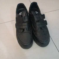 کتانی لژ دار مشکی زنانه