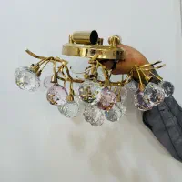 لوستر سقفی هشت شاخه