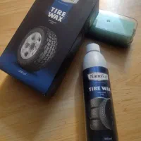 واکس تایر نانوسان آلمان،جهت لاستیک و سطوح پلاستیکی