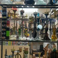 قلیان کرنو لیون کینگ کارینو چوبی برنجی مسافرتی