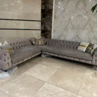 مبل ال چستر و میز عسلی|مبلمان خانگی و میز عسلی|تهران, شهرک خرازی|دیوار