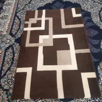 گلیم ۲ متری رنگ قهو های سالم وتمیز قیمت ۸۰۰ تومان