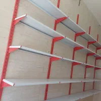 قفسه فلزی دیواری .توری مغازه