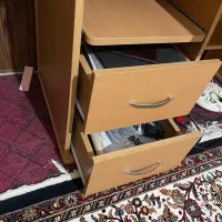 میز تحریر و کتابخانه MDF|میز تحریر و کامپیوتر|گرگان, |دیوار