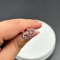 پیرسینگ گوش نقره