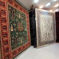 فرش ۹ متری کویر طلاکوب نگارین ۵۰۰ شانه نقد و اقساط