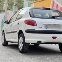 206 تیپ 2 مدل 1401 سفید|خودرو سواری و وانت|تهران, جنت‌آباد شمالی|دیوار