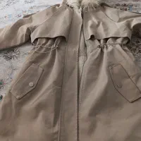 کاپشن دخترانه در حد نو