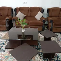 ست کامل مبل ۸ + ناهارخوری ۶ + جلو مبلی + ۴ عسلی|مبلمان خانگی و میز عسلی|فردیس, |دیوار