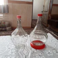 شیشه جای آبلیمو و آبغوره بزرگ