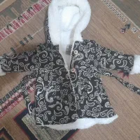 پالتو بچه‌گانه گرم و شیک مناسب ۱ تا ۱/۵ سال