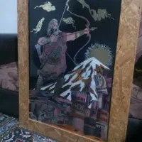 تابلودست کوب برجسته قدیمی
