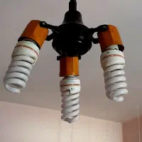 لوستر سه شاخه دیوارکوب دو شاخه و تک