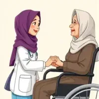 پرستار سالمند هستم