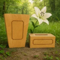 سطل و جا دستمال کاغذی