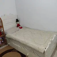 سرویس چوب کودک نوجوان جنس ام دی اف با روکش وکیوم|تخت و صندلی بچه|قم, آزادگان|دیوار