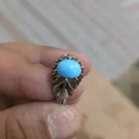 انگشتر فیروزه عجمی پاک