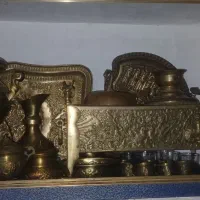 منقل و سماور برنجی