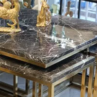 جلومبلی مدل(پنج تیکه) میز نهارخوری جلو مبلی سنگ|مبلمان خانگی و میز عسلی|مشهد, ولیعصر (شهرک غرب)|دیوار