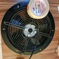 فن هواکش صنعتی دمنده سایز ۲۵ سانت،دوربالا2500rpm|ماشین‌آلات صنعتی|تهران, علم و صنعت|دیوار