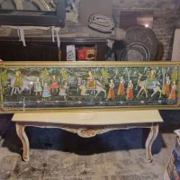 تابلو نقاشی روی پوست کار دست هندوستان