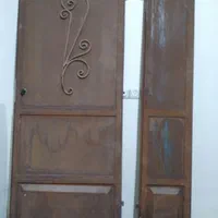 درب با چهارچوب،،پله ورق فلزی
